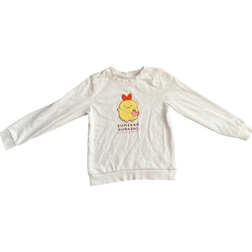 Sumikko Gurashi long sleeve crewneck top bundle (2 pieces) - size 8